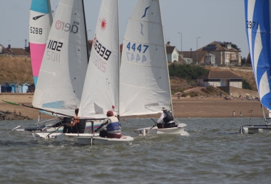 The RNLI race is underway