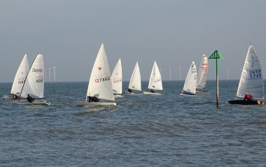 The start of the Tony Chadd 5 Race