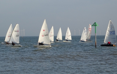 The start of the Tony Chadd 5 Race