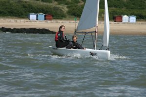 Beth & Freddie head for their second win in the Topaz class 