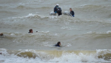 Maybe it's even more exciting on the Rescue Boat!