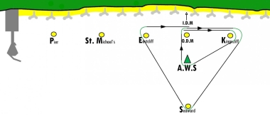 A double triangle course 