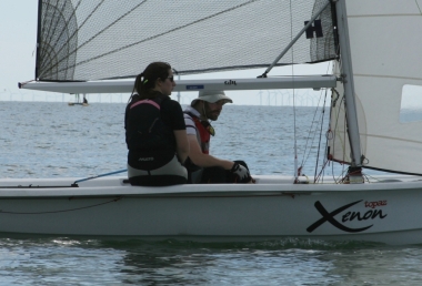 Claire Williams and Michael Giles find things quite slow-going in their Xenon