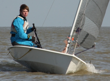 Robert Gutteridge, who had a great start and lead for almost half the race