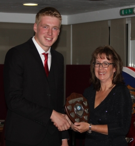 Tom Philpot and the Long john Silver Shield for being the leading SOS Laser sailor