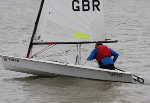 Dave Ingle launches his RS Aero