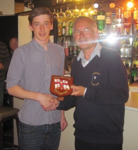 James Stacey wins the first under 18 years home in the RNLI race, for the second year running