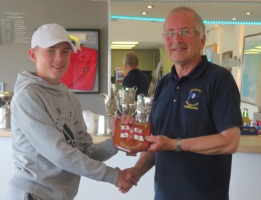 First Cadet home in the RNLI race was Harrison Smith in his Topper