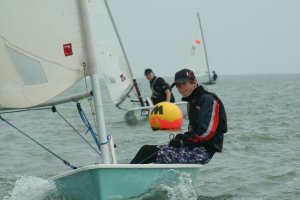 Clacton Sailing Club's James Stacey wins the RNLI Shield for first Cadet home