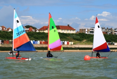 Some of the Toppers hovering at the start line ready for their race for the Mad Hatter Trophy