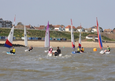 Some of the Cadets during training on the Saturday