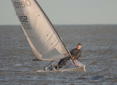 The winner of the race John Tappenden in his RS Aero