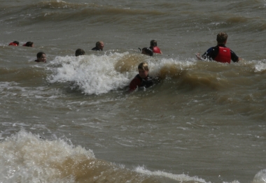 Surfing is definitely the order of the day!