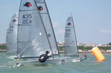 Tight at the upwind mark